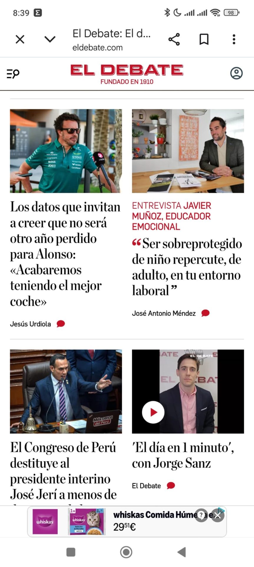 «Ser sobreprotegido de niño repercute, de adulto, en tu entorno laboral»